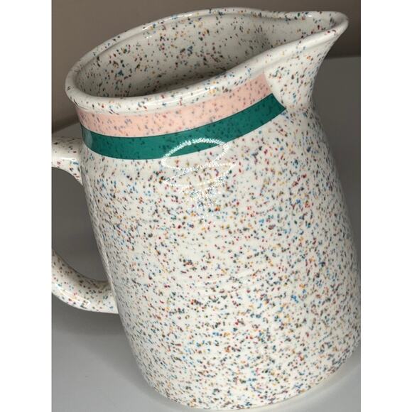 RARE VTG MCM Japanese OTAGIRI Confetti Pitcher PRISTINE Condition - Picture 9 of 15